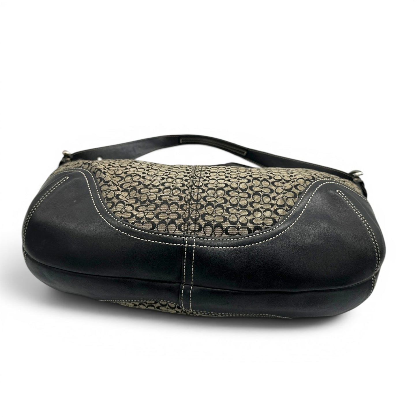 Sac bandoulière souple Coach Croissant 6385 vintage