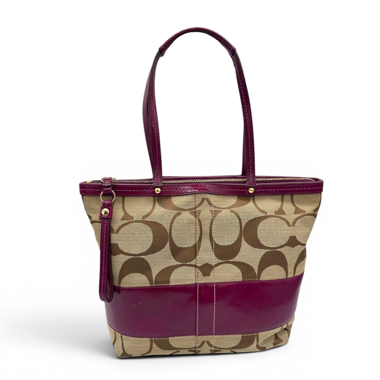 Vintage Coach 12429 Tote Schultertasche