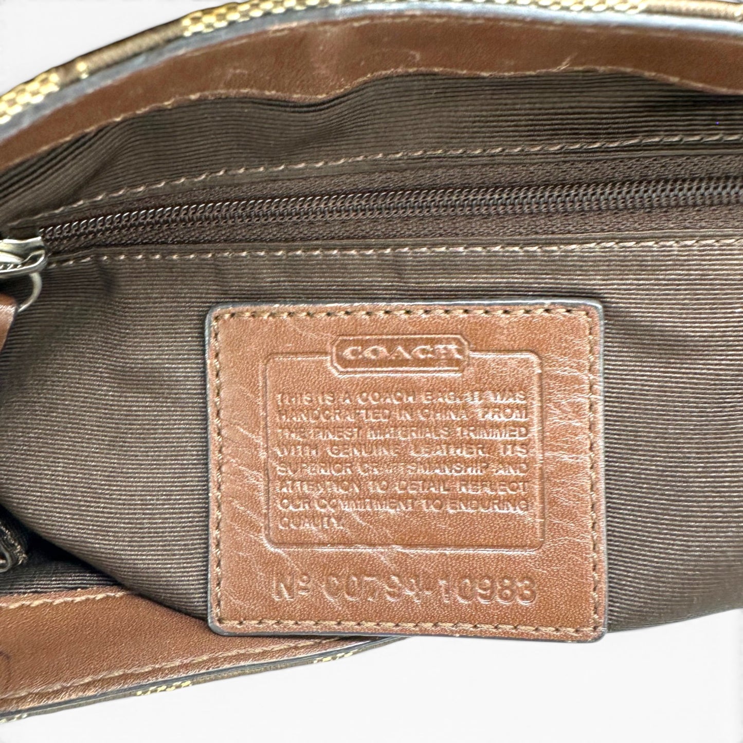 Vintage Coach 10983 Chelsea Turnlock Shoulder Bag