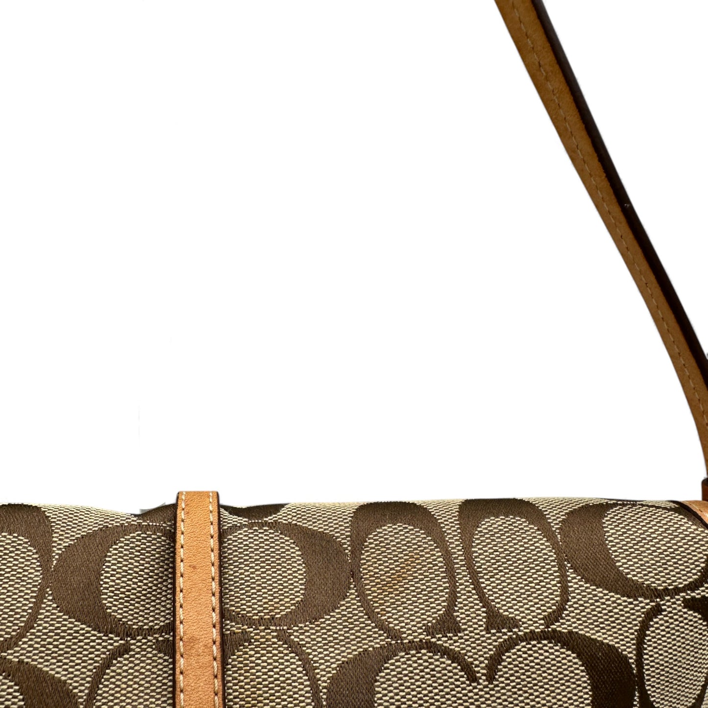 Vintage Coach 6348 Hampton Clip Shoulder Bag