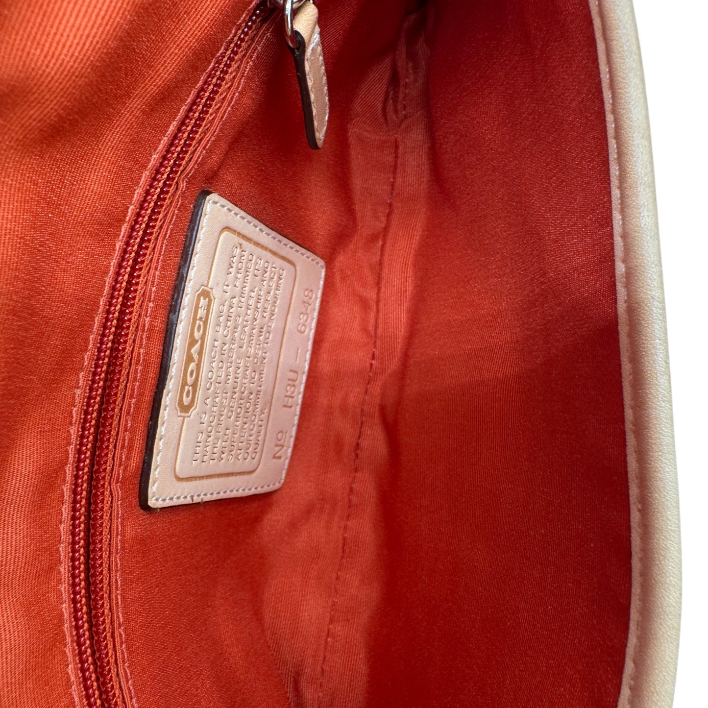 Vintage Coach 6348 Hampton Clip Shoulder Bag