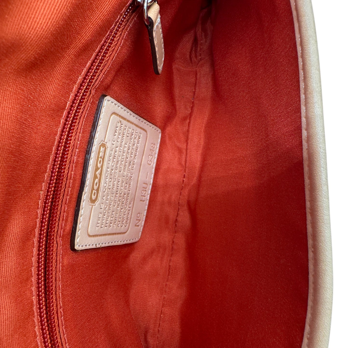 Vintage Coach 6348 Hampton Clip Shoulder Bag