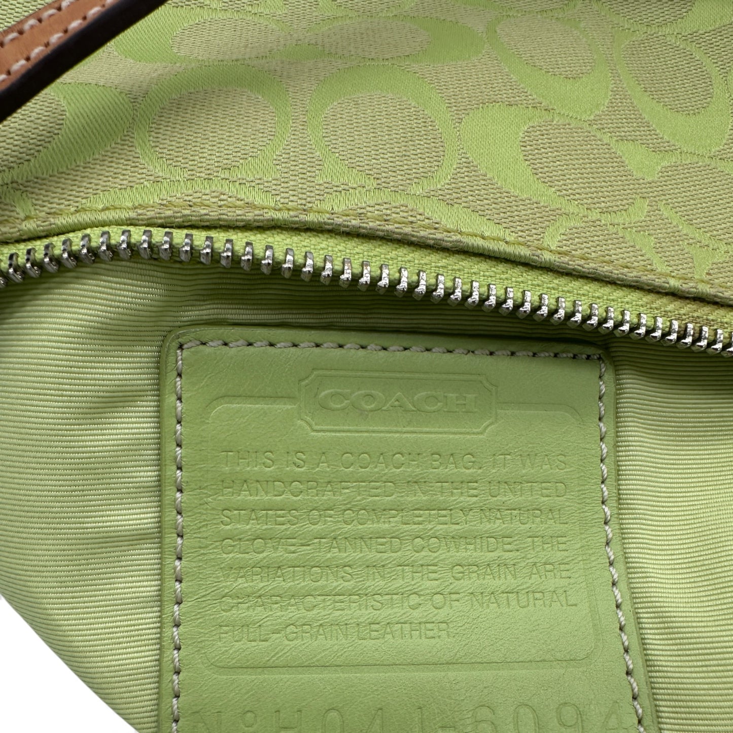 Sac bandoulière Coach vintage rare 6094