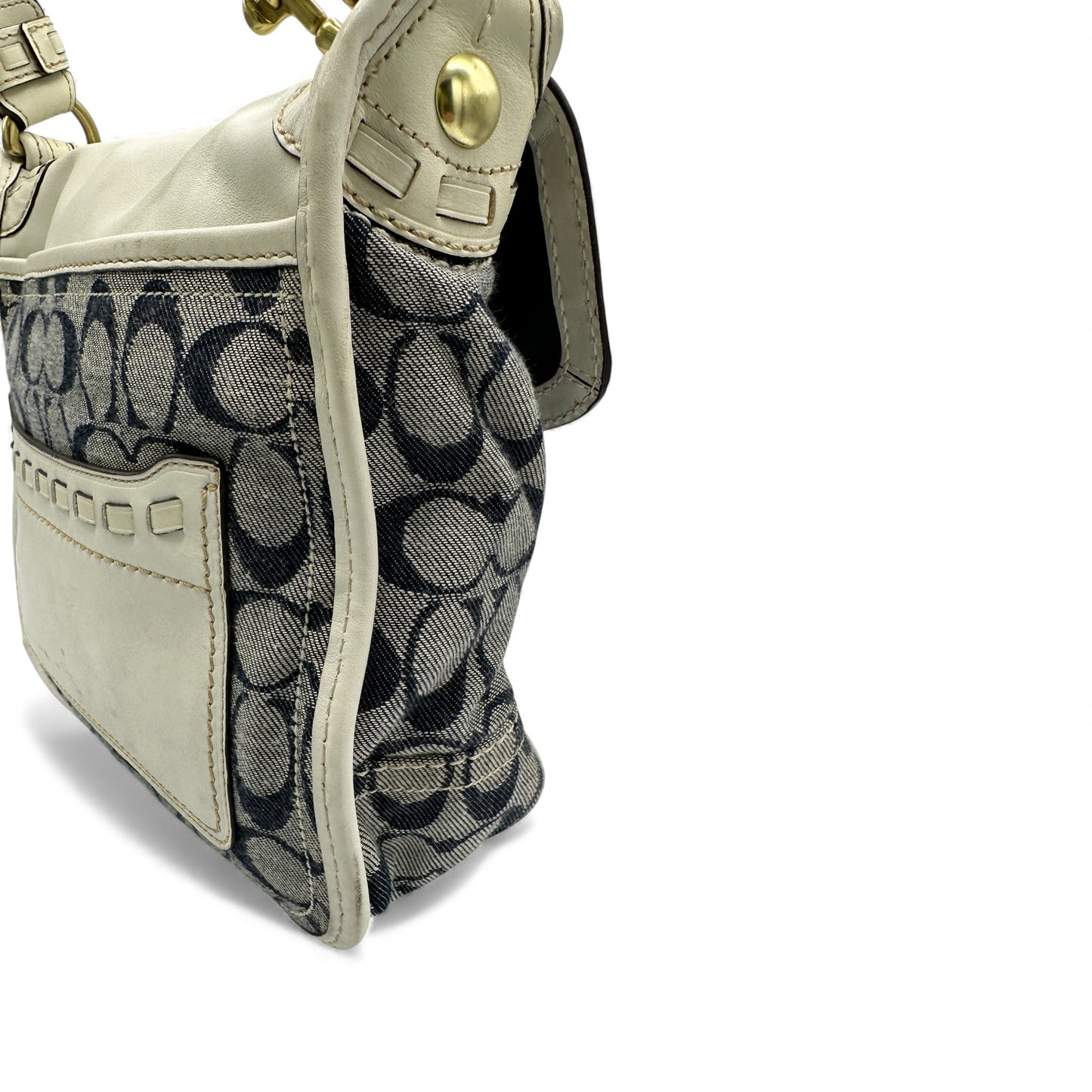 Vintage Coach 11585 Bleecker Buckle Shoulder Bag