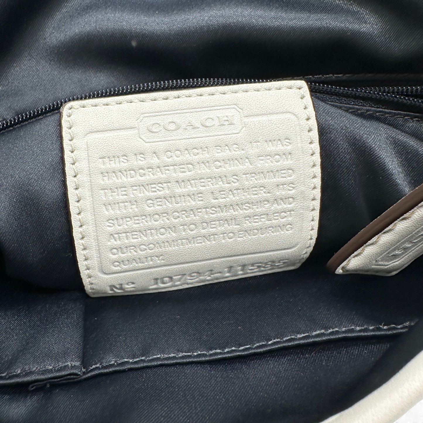 Vintage Coach 11585 Bleecker Buckle Shoulder Bag