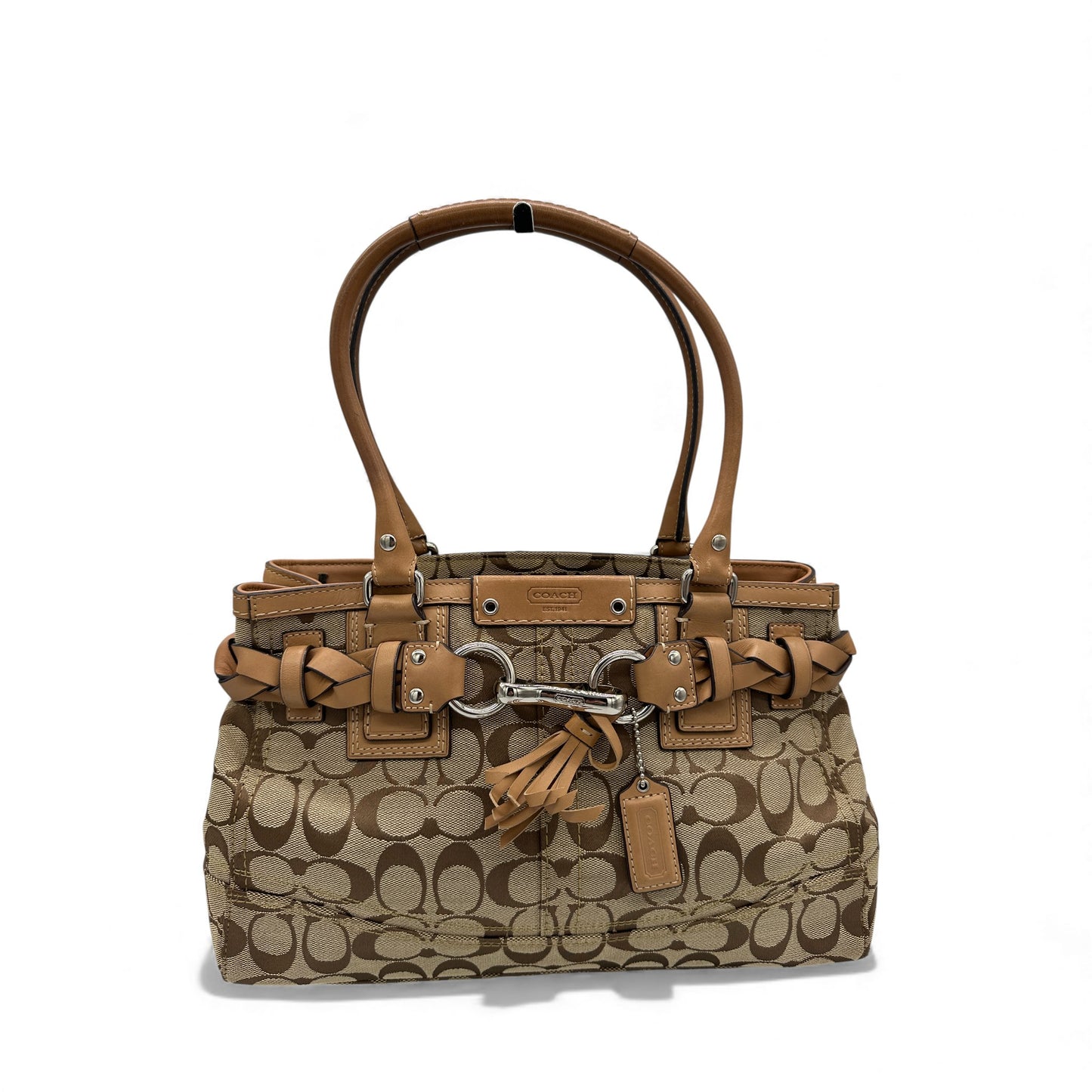 Vintage Coach F13065 Hampton Clip Handtasche