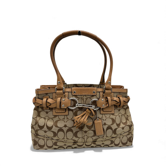 Vintage Coach F13065 Hampton Clip Handtasche