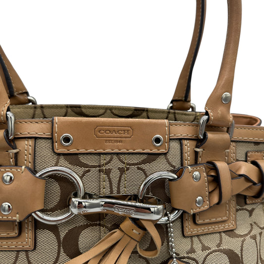 Vintage Coach F13065 Hampton Clip Handbag