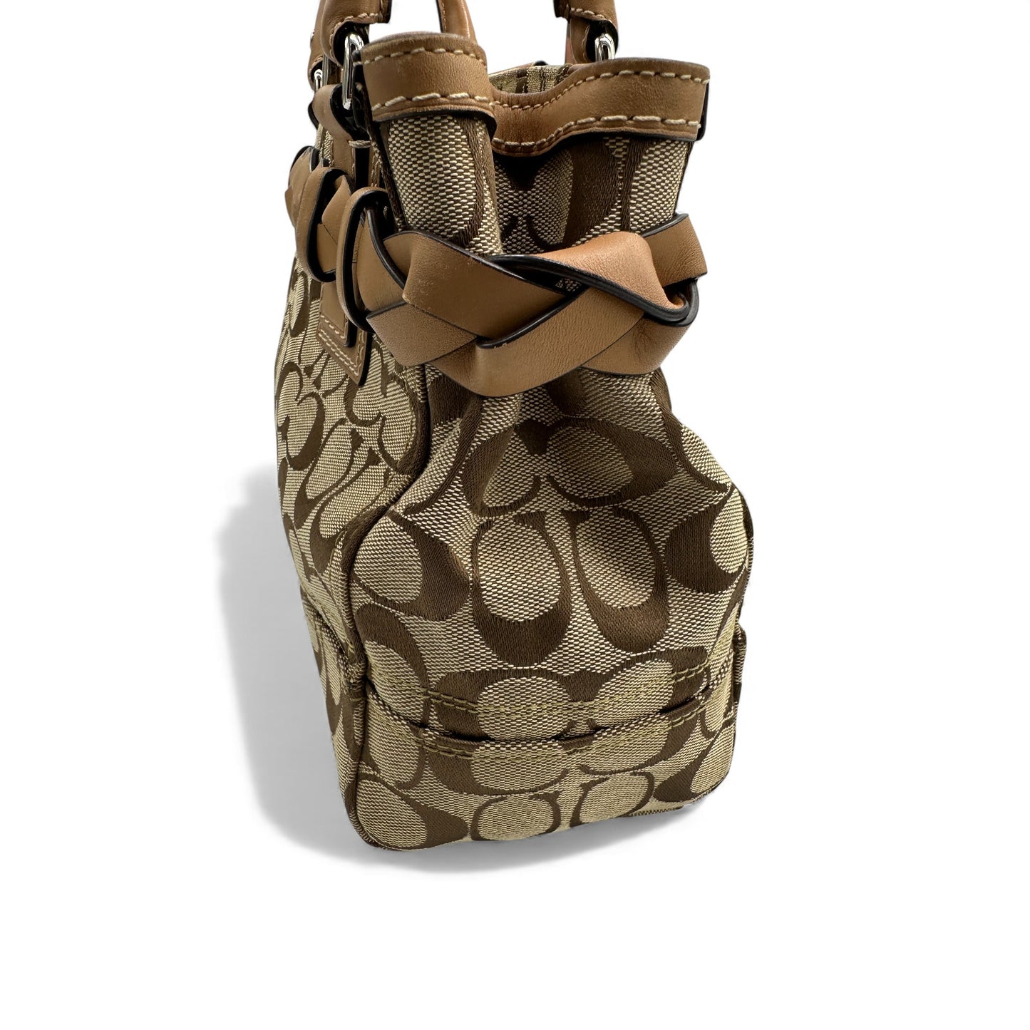 Vintage Coach F13065 Hampton Clip Handtasche