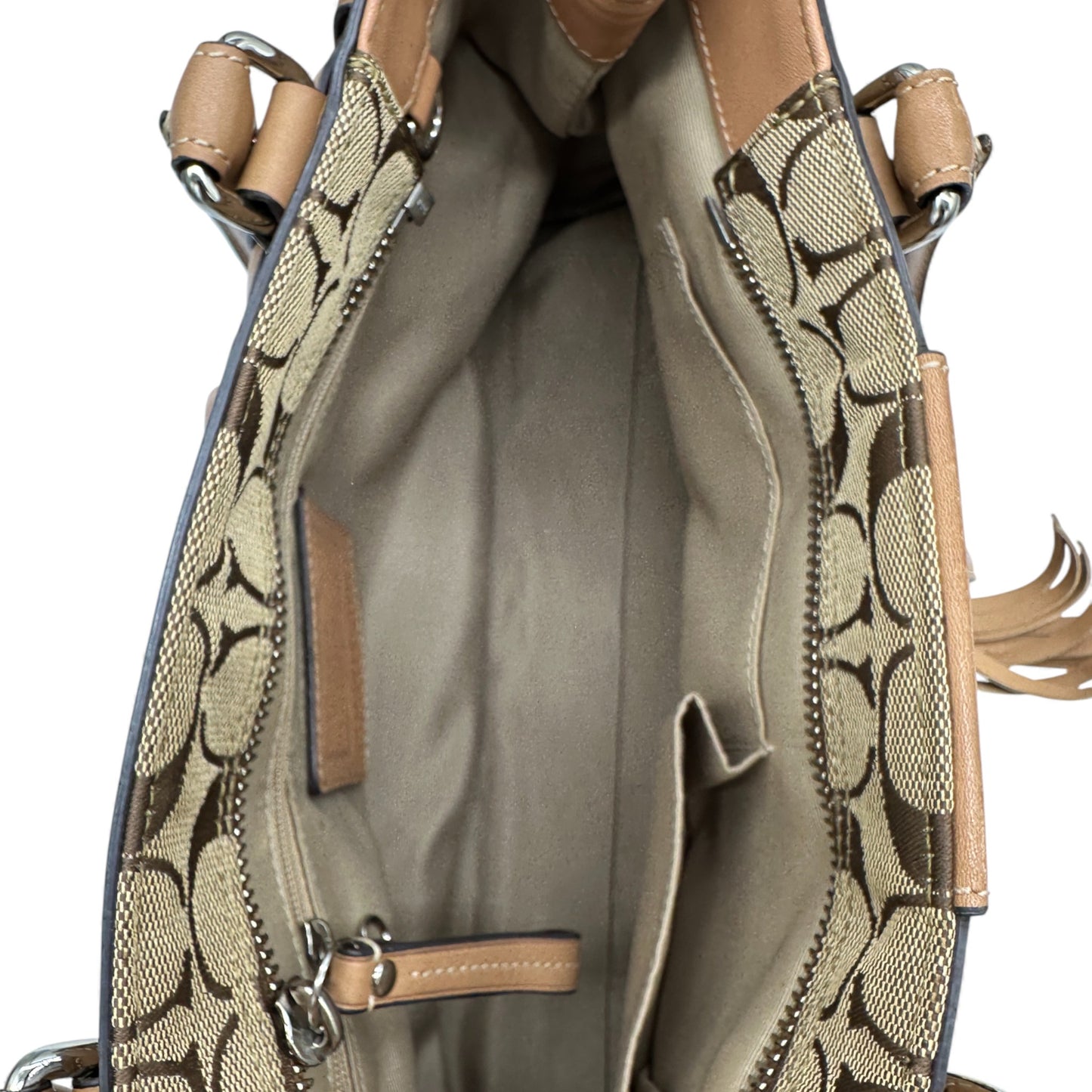 Vintage Coach F13065 Hampton Clip Handtasche