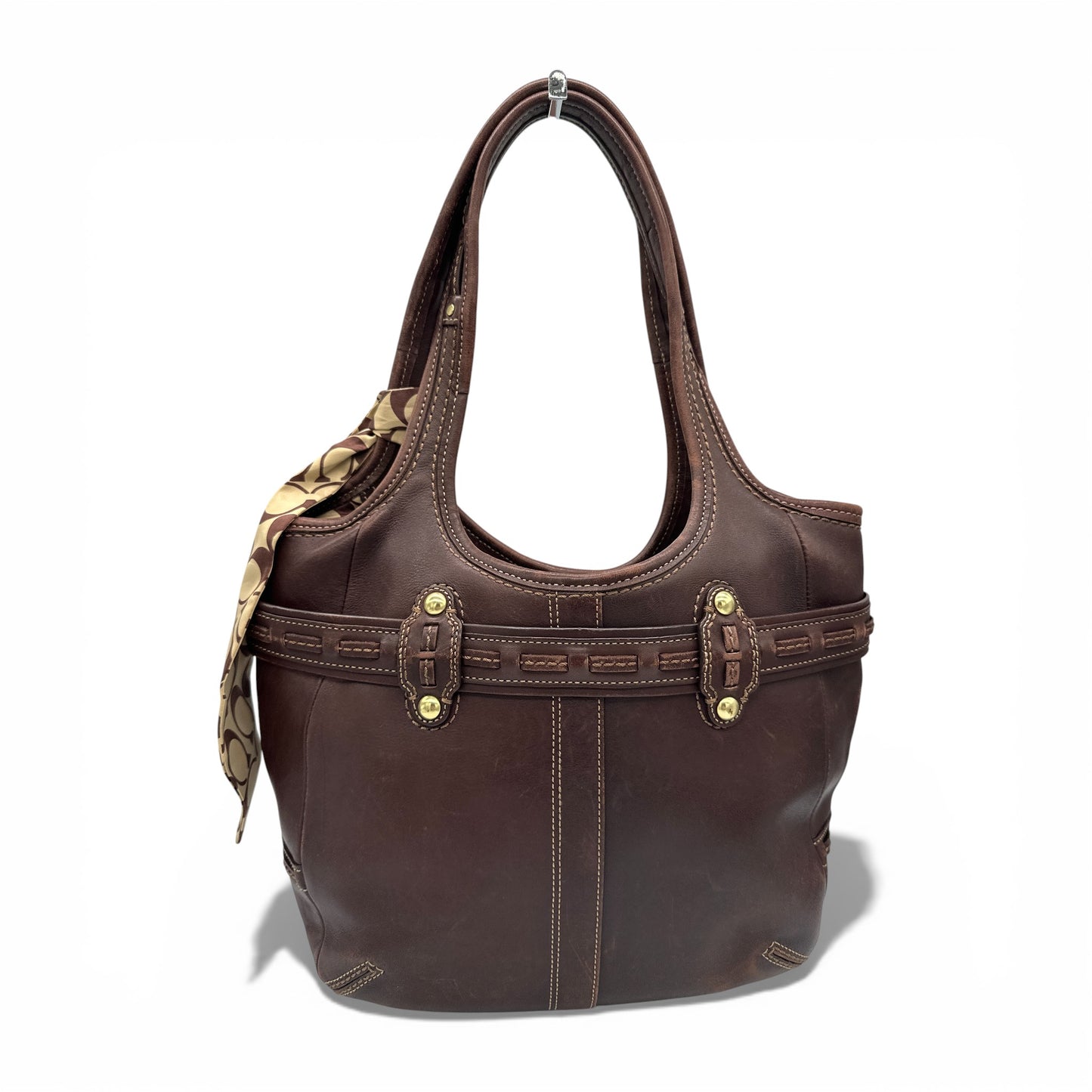 Vintage Coach F11303 Horsebit Tote Shoulder Bag