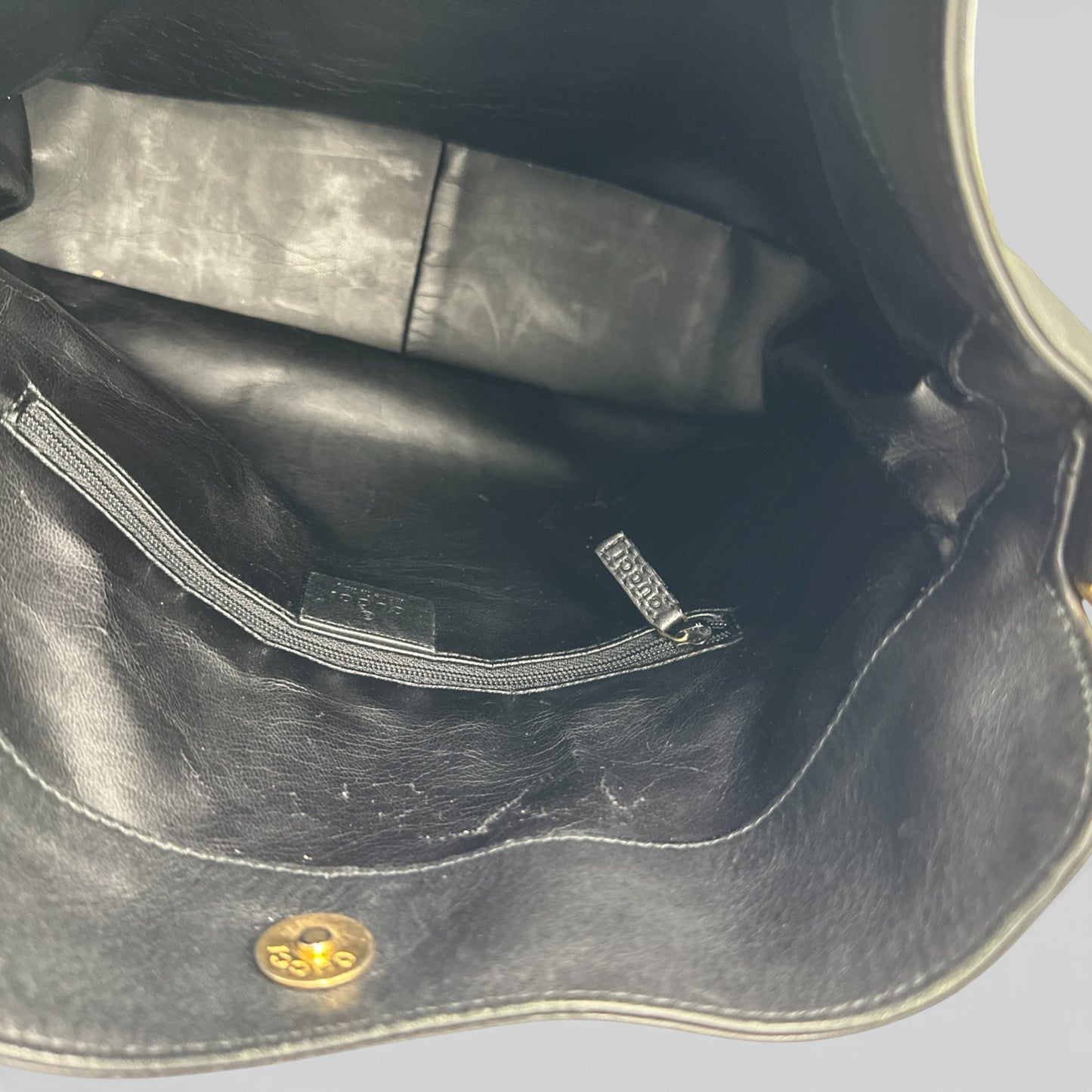 Vintage Gucci Bamboo 0012053 Schultertasche