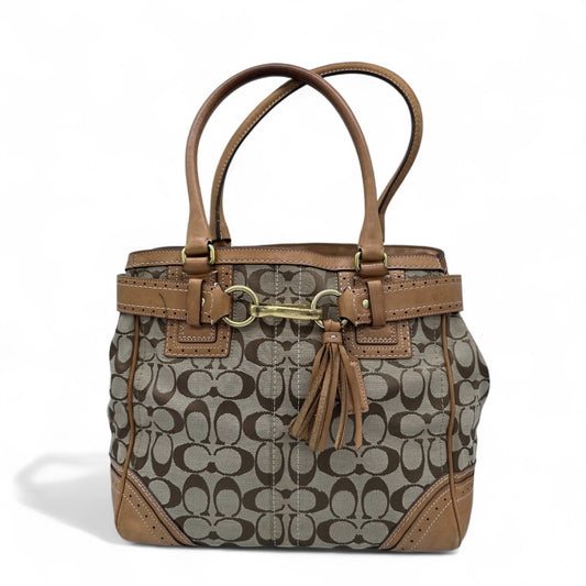 Vintage Coach 10509 Hampton Clip Handbag