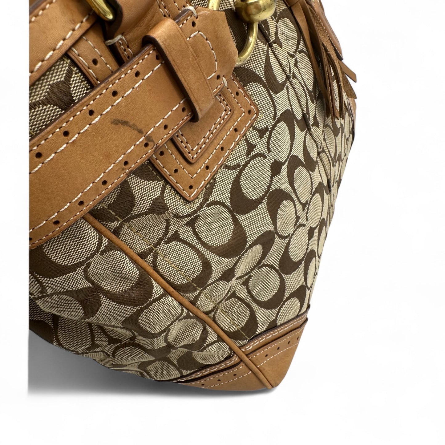 Vintage Coach 10509 Hampton Clip Handbag