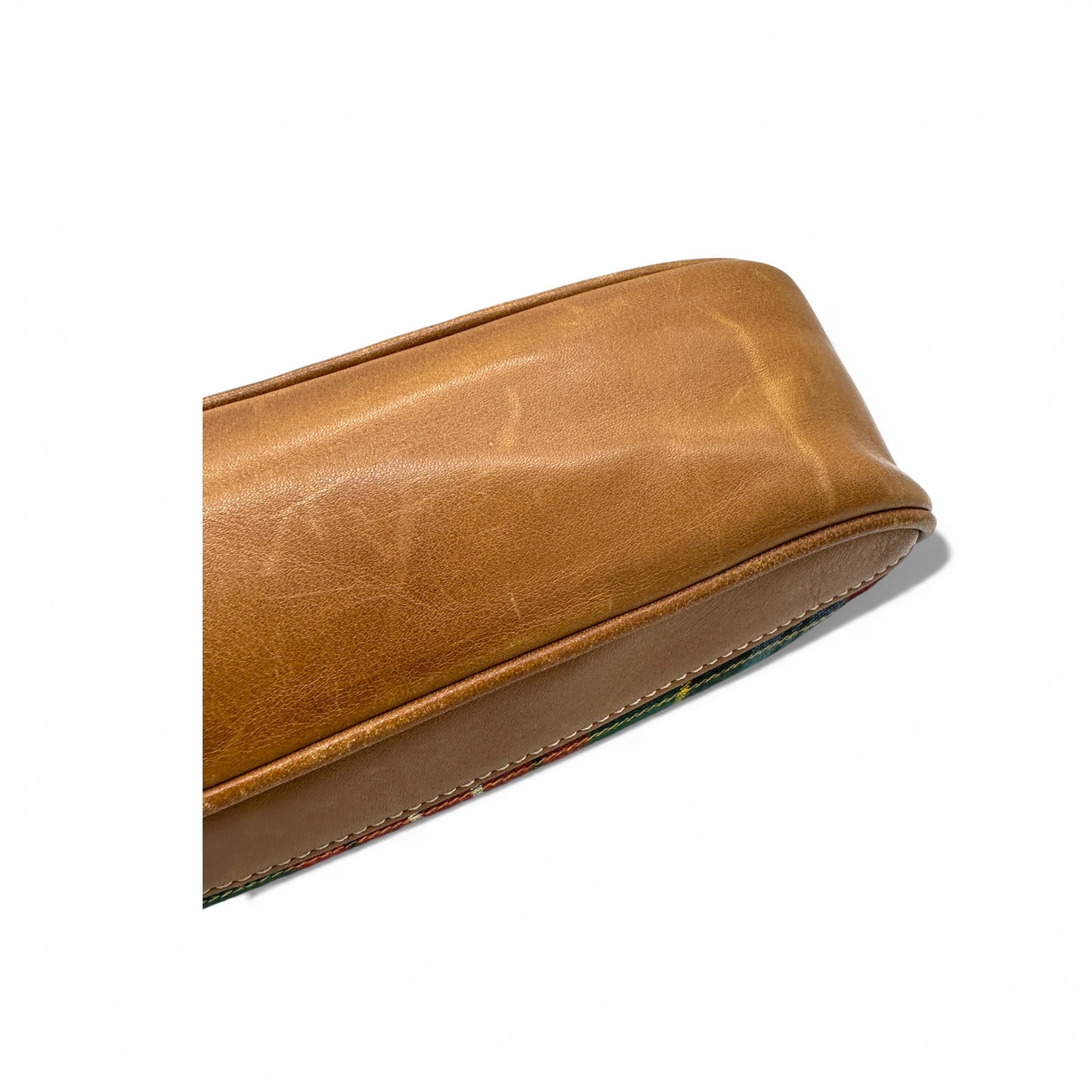 Vintage Coach 8935 Tartan Demi Shoulder Bag