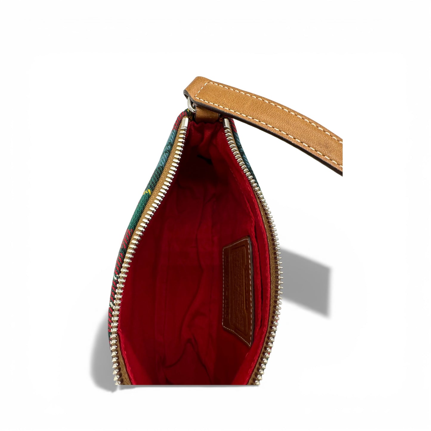 Vintage Coach 8935 Tartan Demi Shoulder Bag