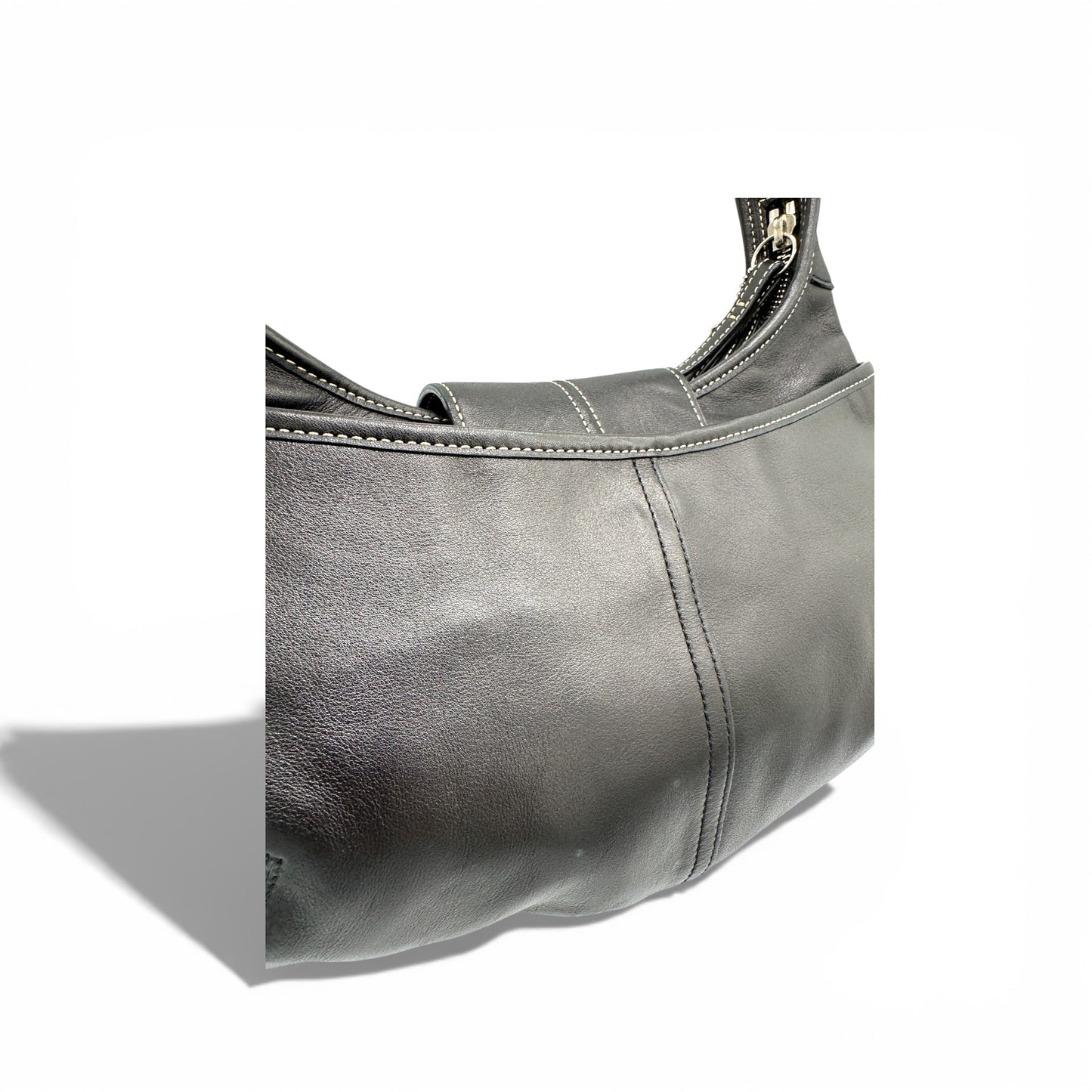 Vintage Coach 9282 Soho Buckle Leather Shoulder Bag