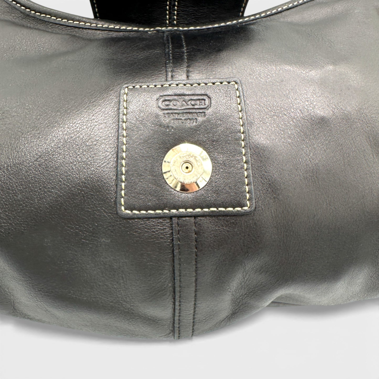 Vintage Coach 9282 Soho Buckle Leather Shoulder Bag