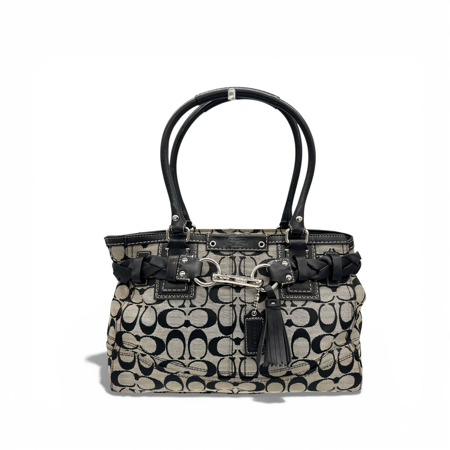 Vintage Coach F13065 Hampton Clip Handbag