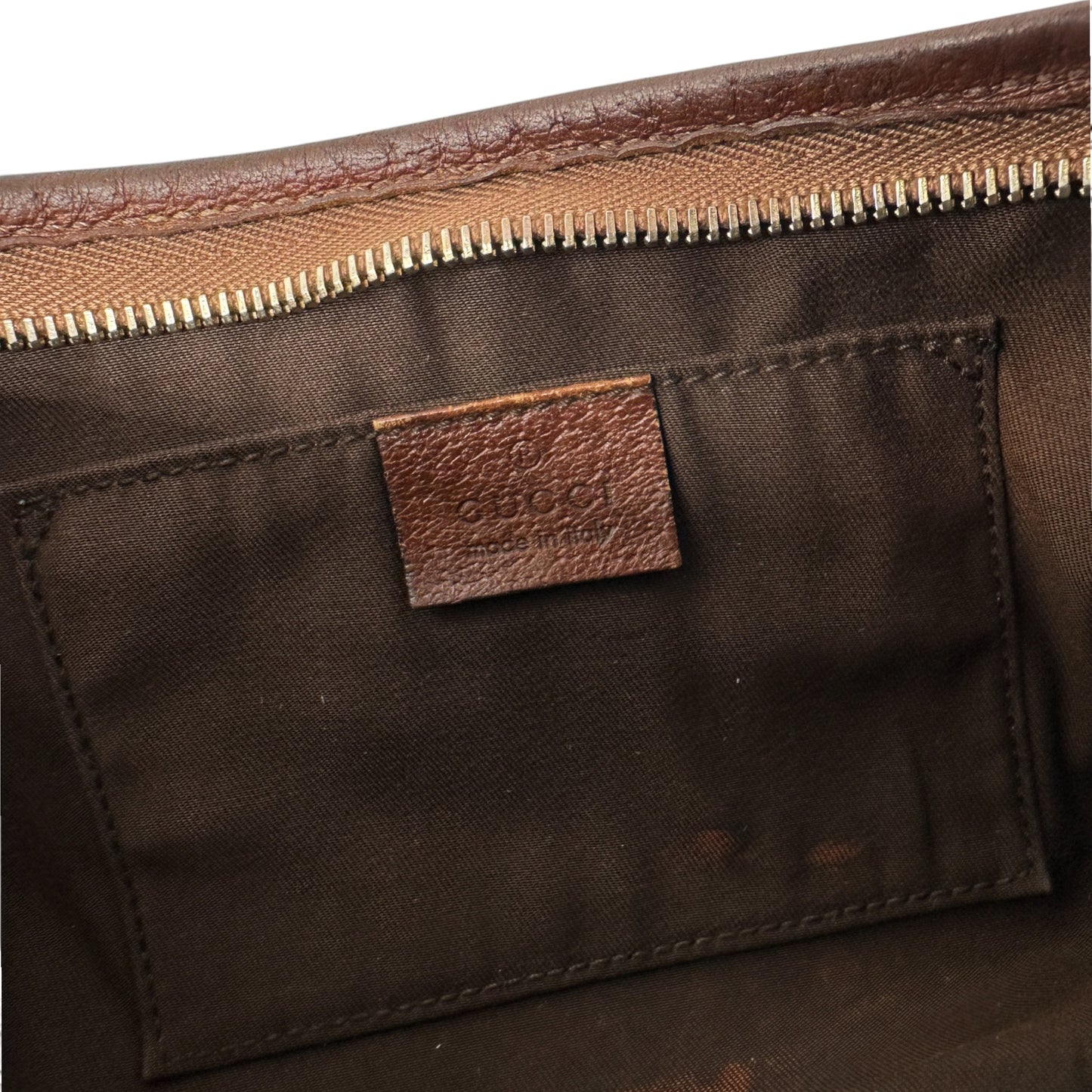 Vintage Gucci Abbey 130939 Denim Shoulder Bag