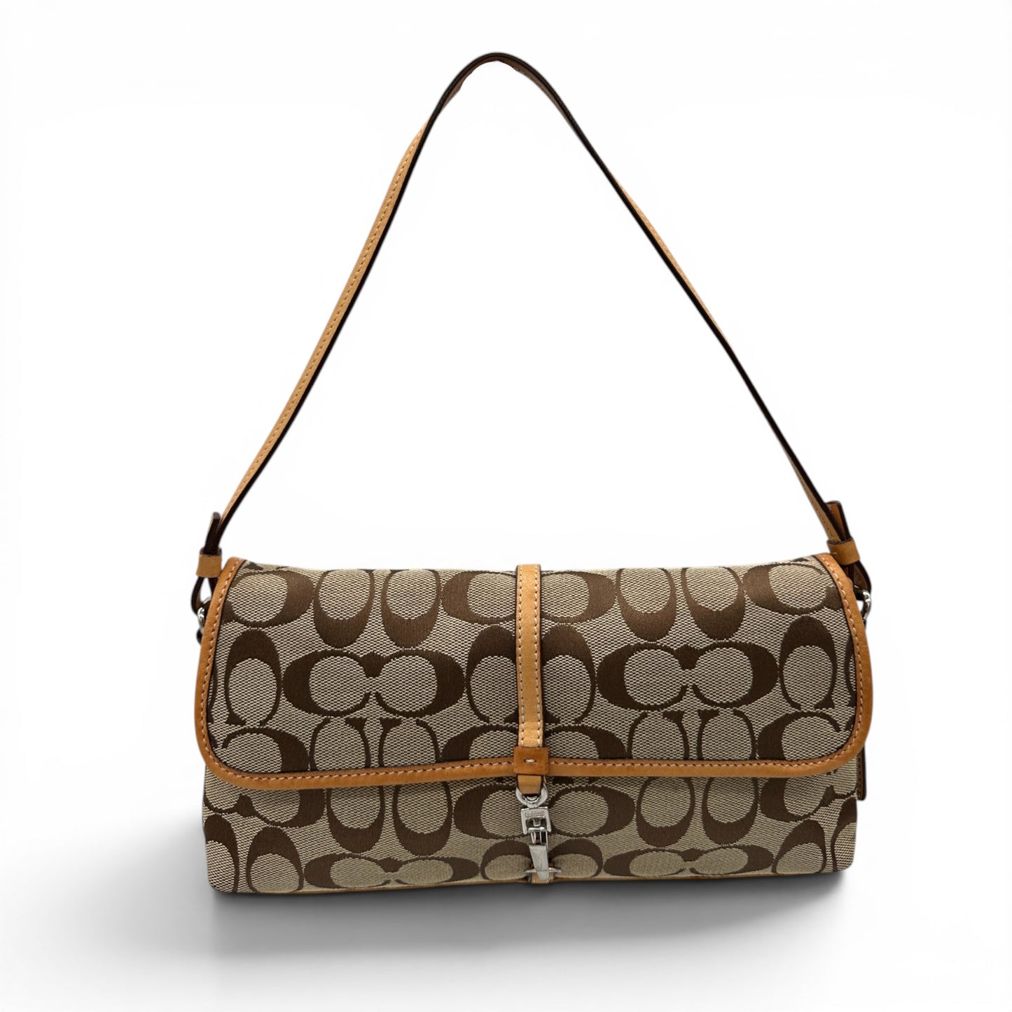 Sac bandoulière vintage Coach 6348 Hampton à clip