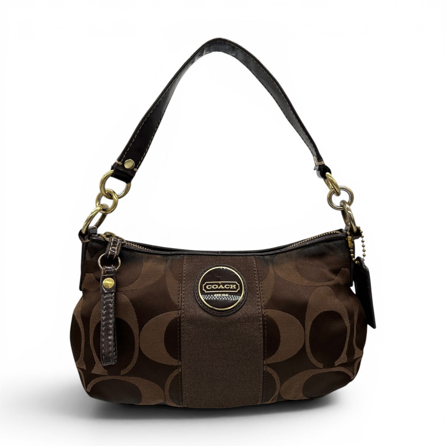 SELTENE Vintage Coach F17439 Schultertasche