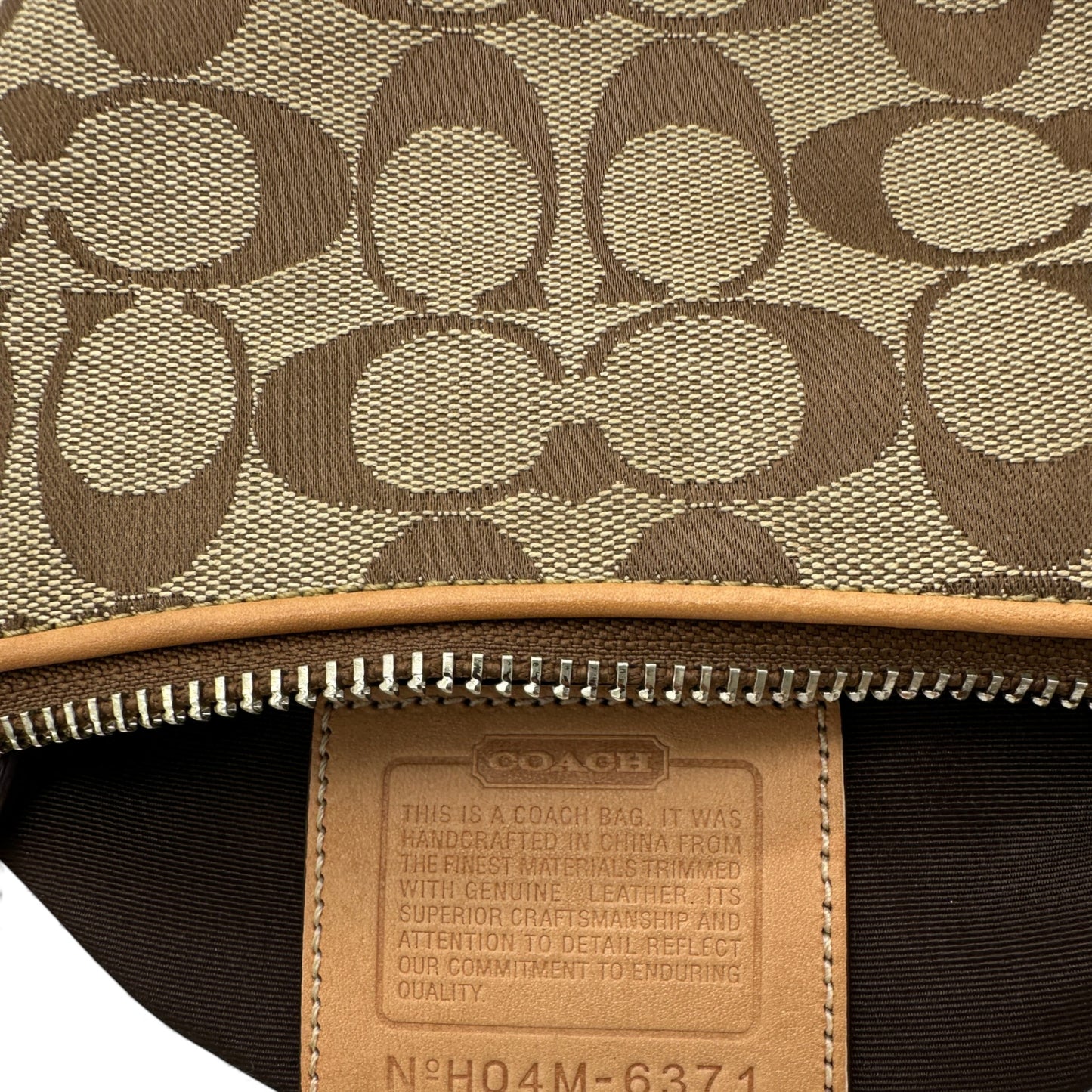 Vintage Coach 6371 Baguette Shoulder Bag