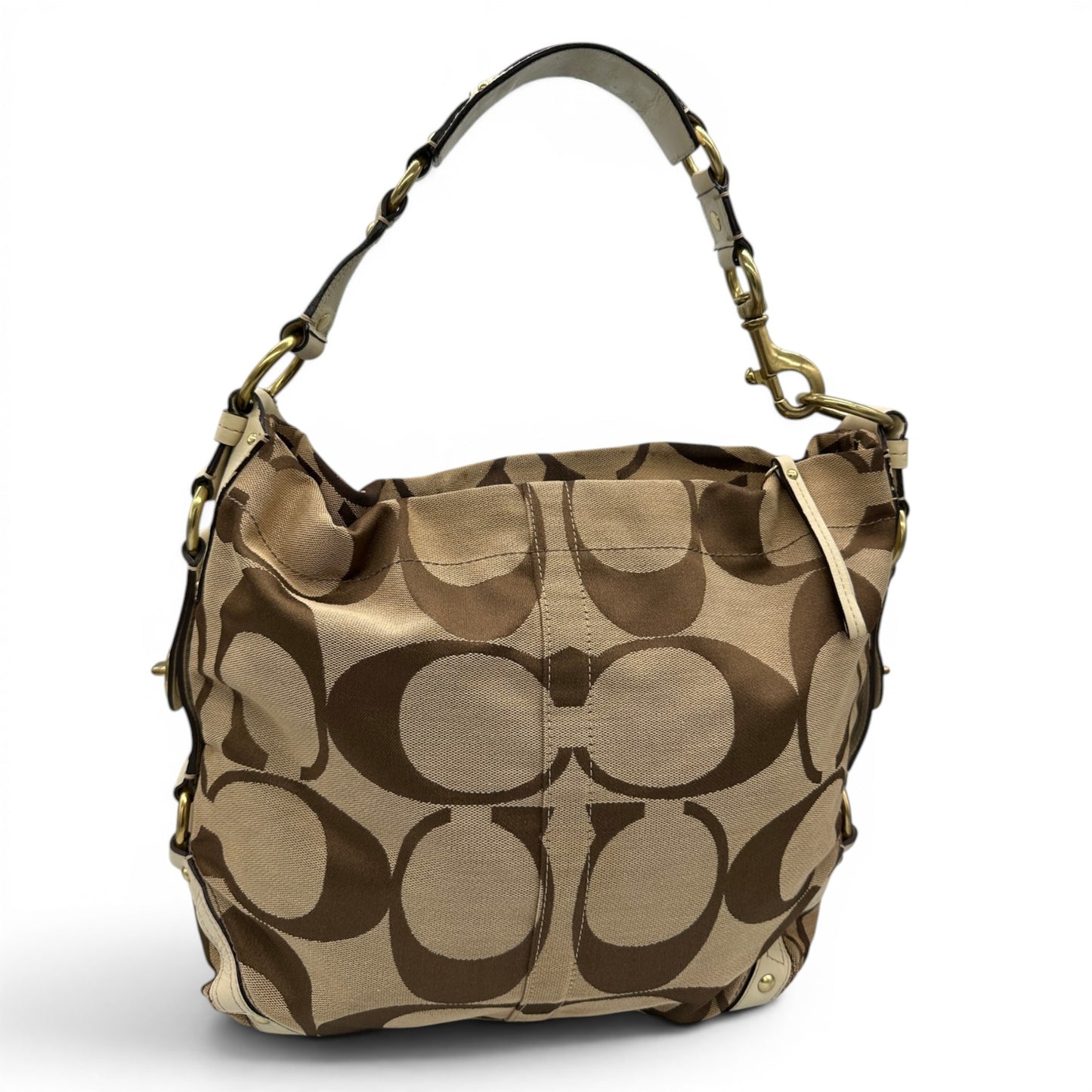 Vintage Coach 10620 Große Carly Schultertasche