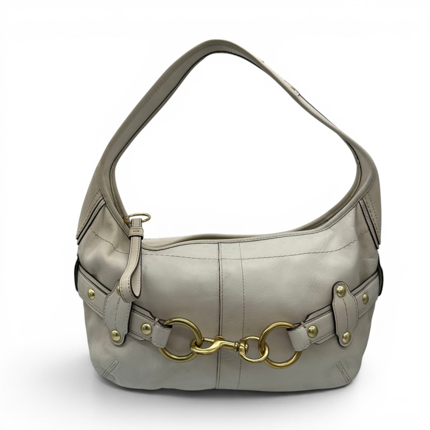 Sac bandoulière vintage Coach F11261 en cuir à motif mors Ergo