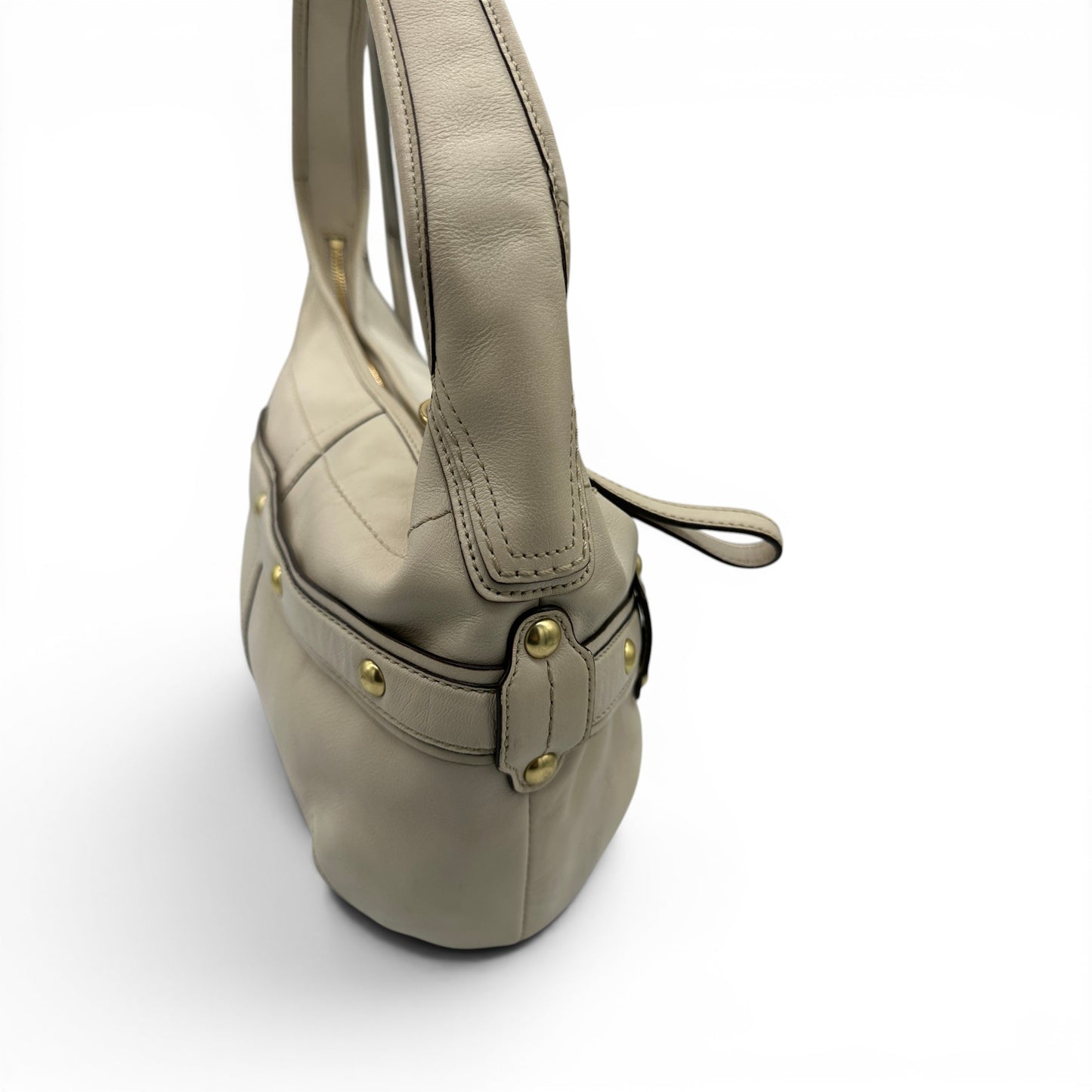Sac bandoulière vintage Coach F11261 en cuir à motif mors Ergo