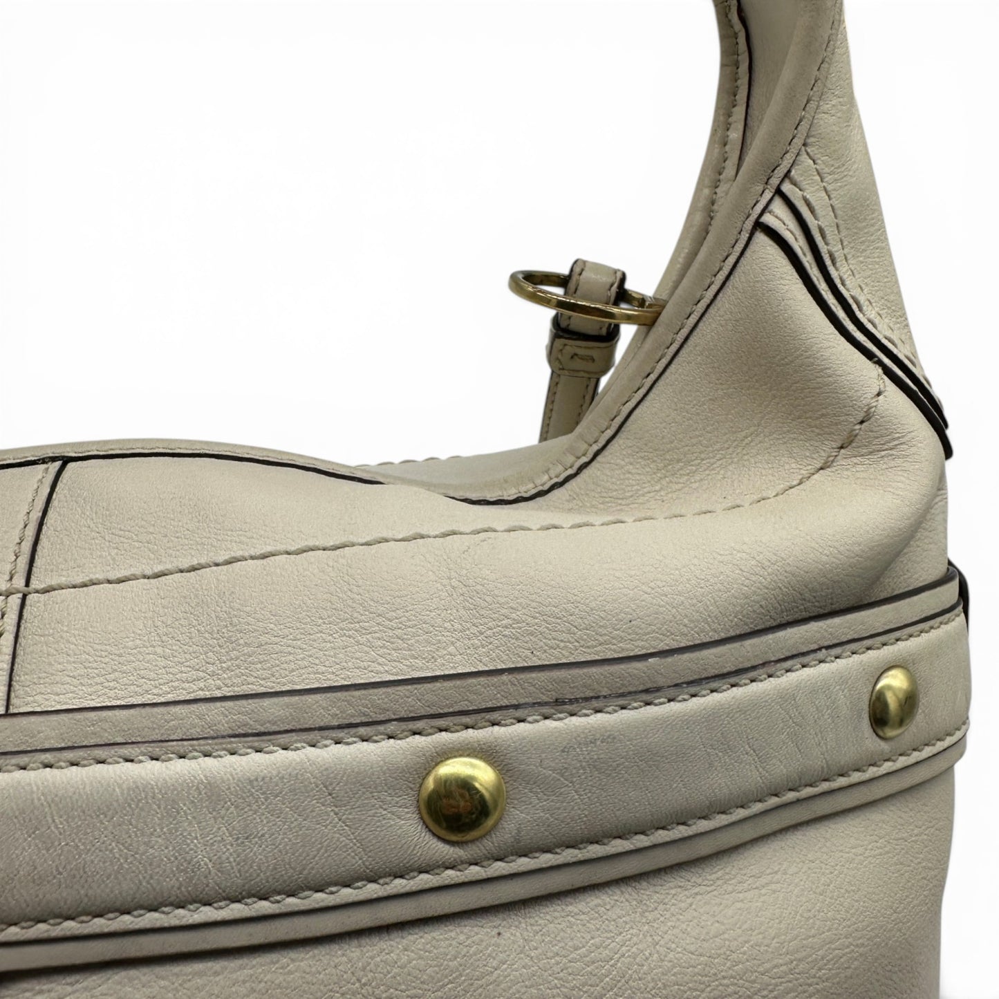 Sac bandoulière vintage Coach F11261 en cuir à motif mors Ergo