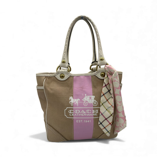 Vintage Coach F11791 Tote Shoulder Bag