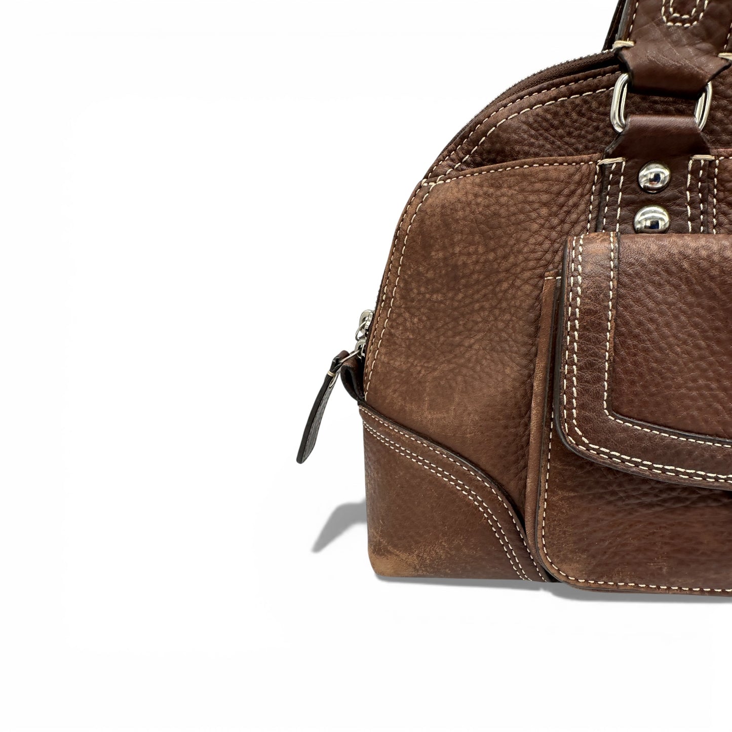 Vintage Coach F13963 Miranda Turnlock Handbag