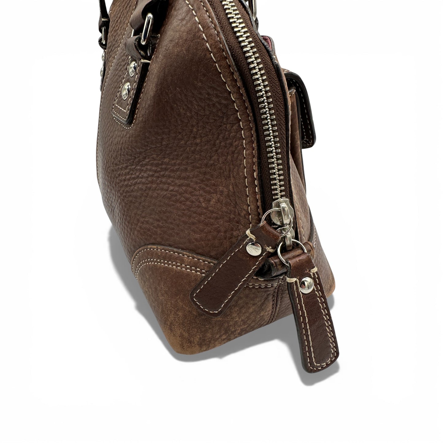 Vintage Coach F13963 Miranda Turnlock Handbag