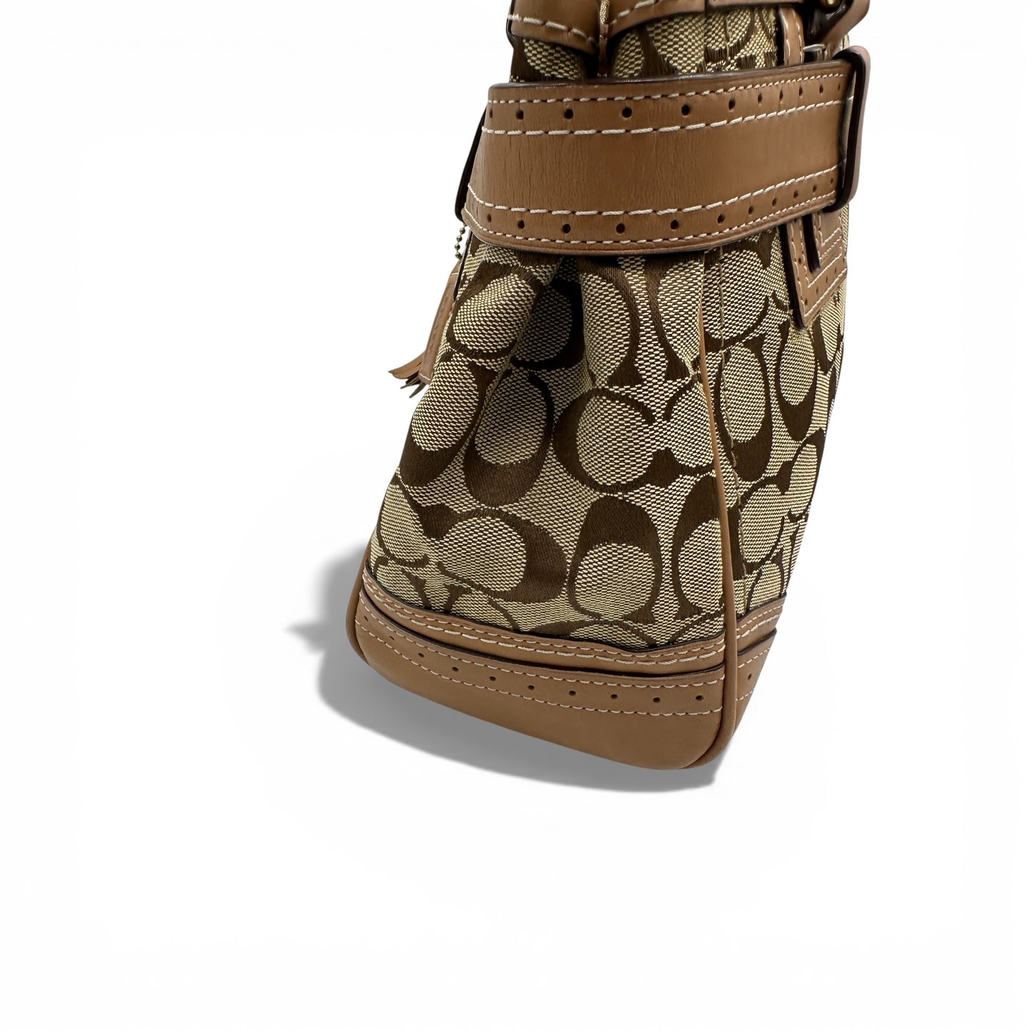 Vintage Coach F10507 Hamptons Clip Handbag