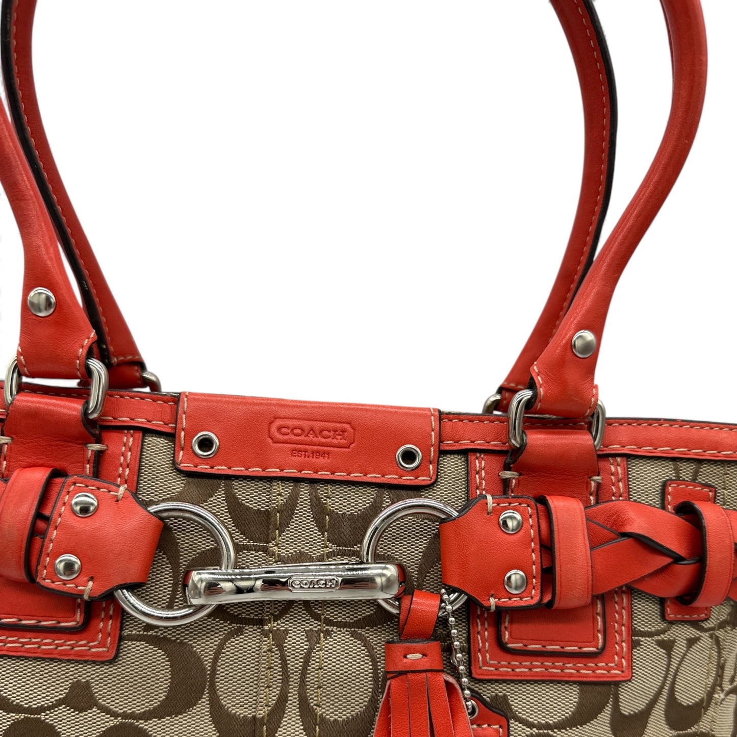 Sac à main vintage Coach F13065 Hampton Clip