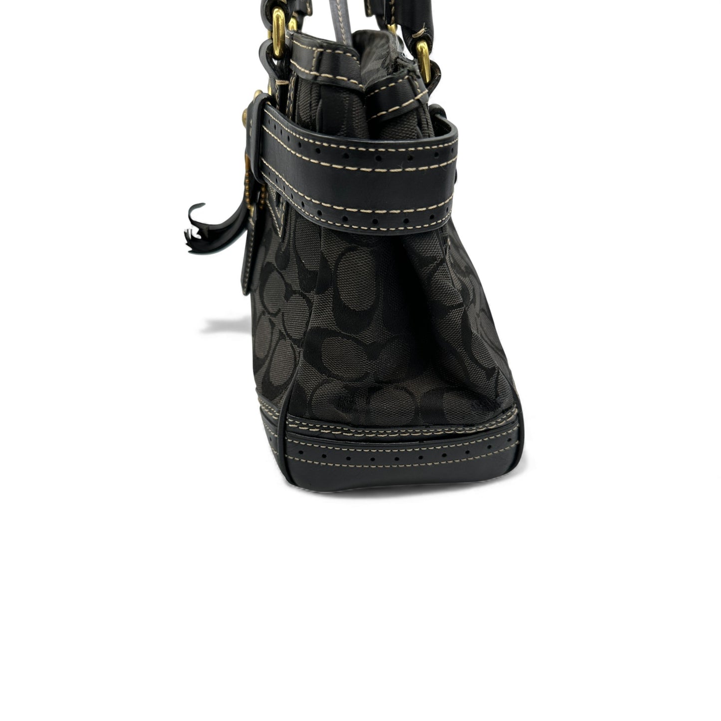 Vintage Coach 10507 Hampton Clip Handtasche