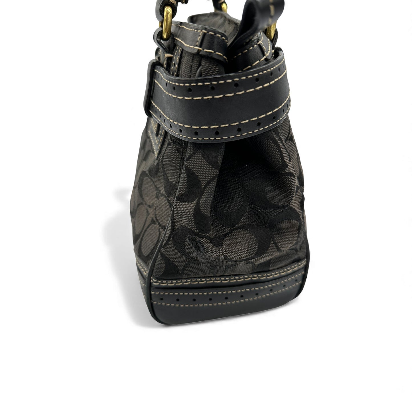 Vintage Coach 10507 Hampton Clip Handtasche