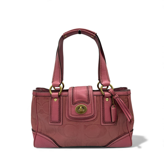 Vintage Coach 12289 Turnlock Handbag