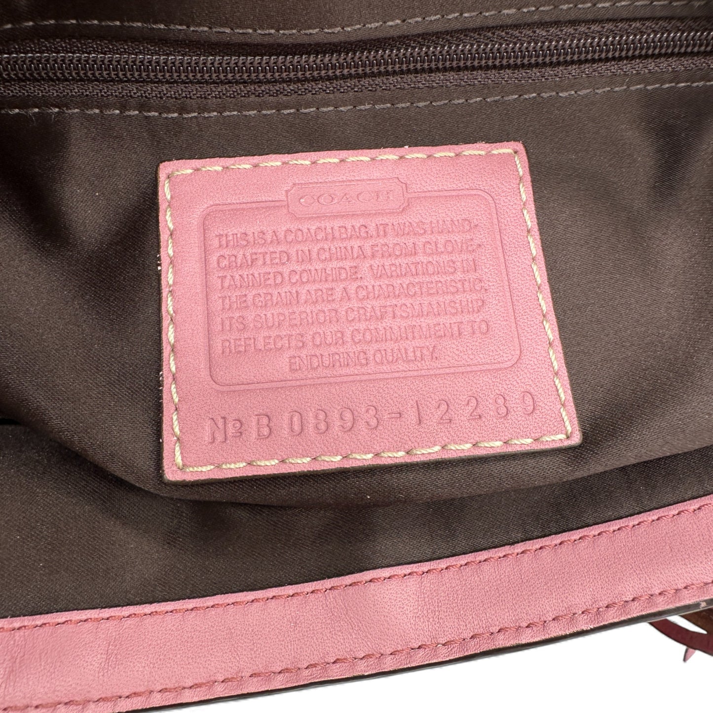 Vintage Coach 12289 Turnlock Handbag