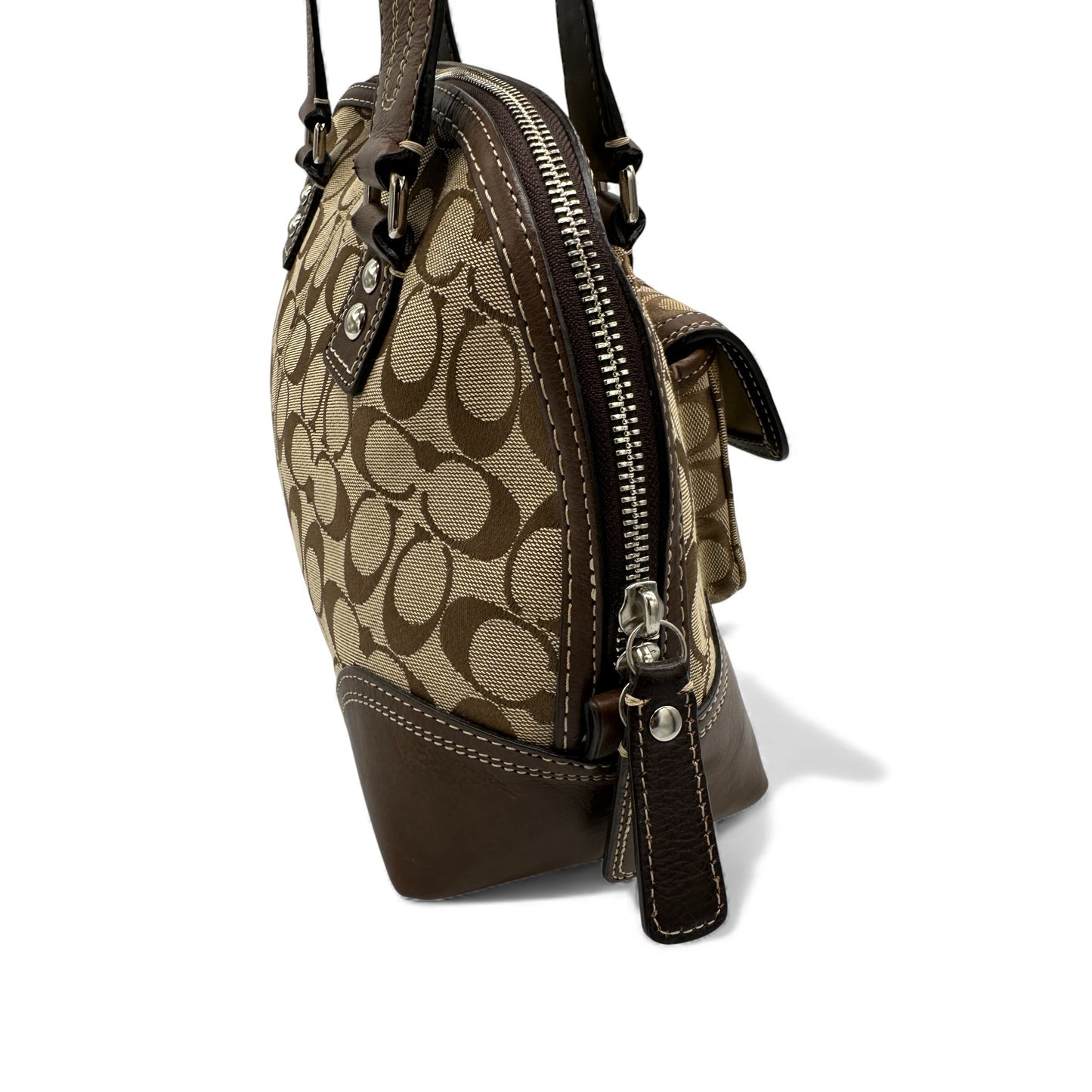 Vintage Coach F13977 Miranda Turnlock Handtasche