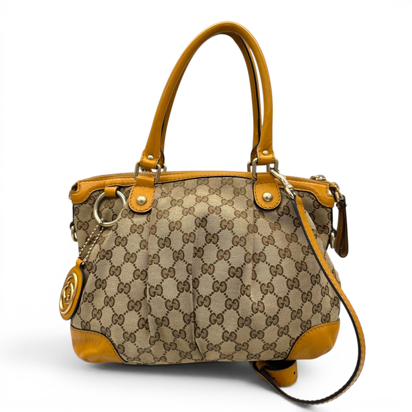 Sac Boston miniature Gucci Sukey vintage à double usage