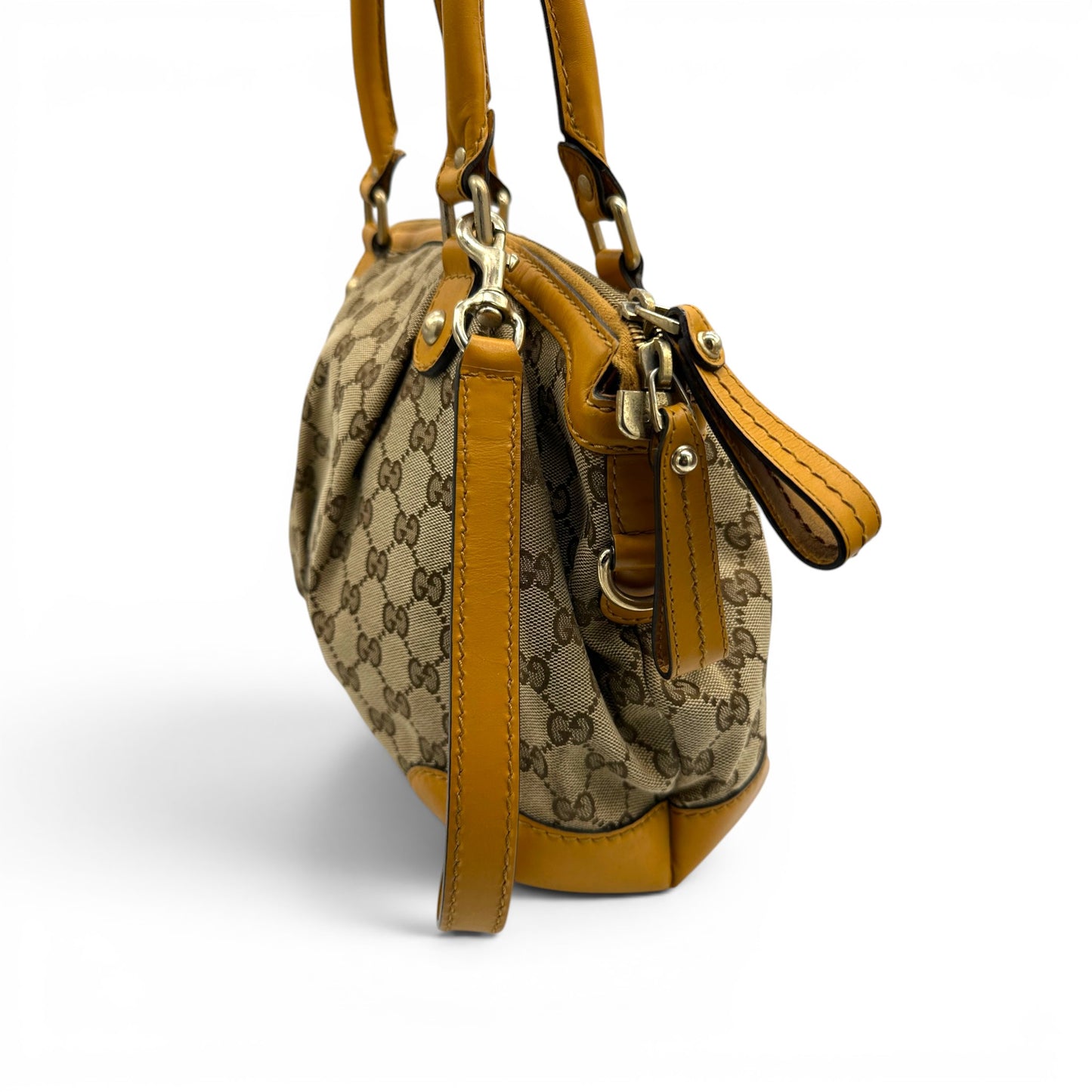 Sac Boston miniature Gucci Sukey vintage à double usage