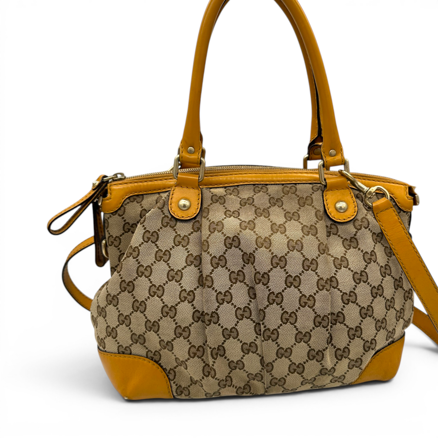 Sac Boston miniature Gucci Sukey vintage à double usage