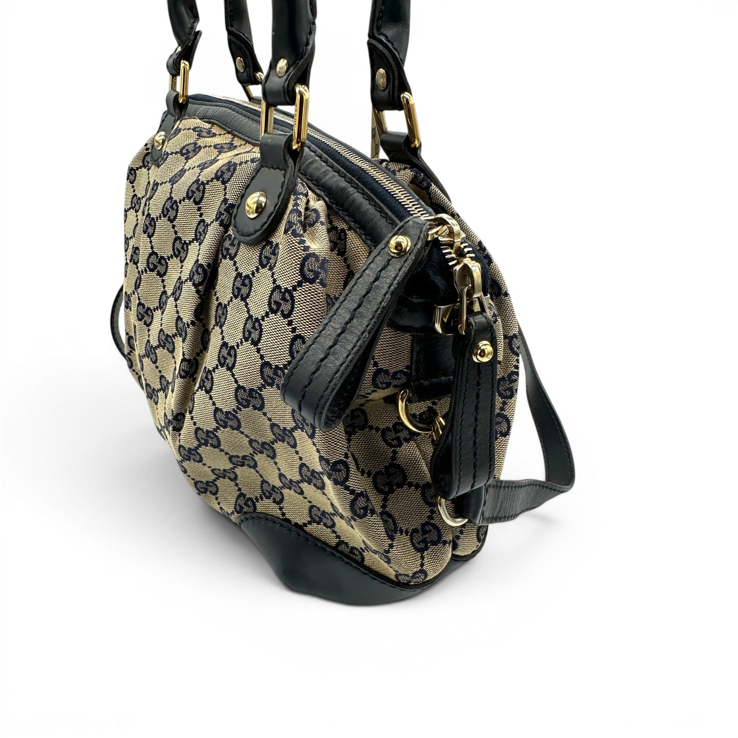 Vintage Gucci Sukey 2-Wege Mini Boston Tasche