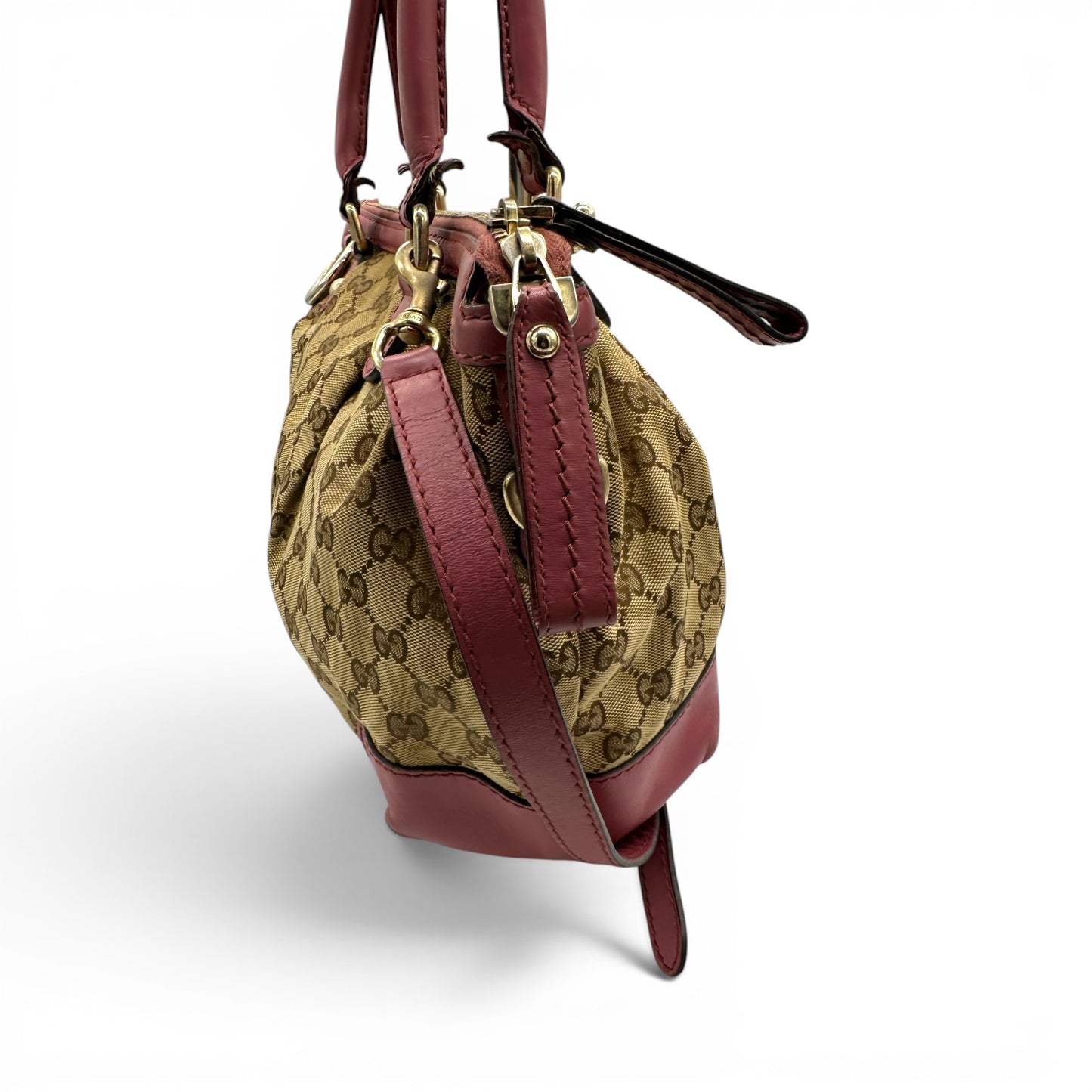 Vintage Gucci Sukey 2-Wege Mini Boston Tasche