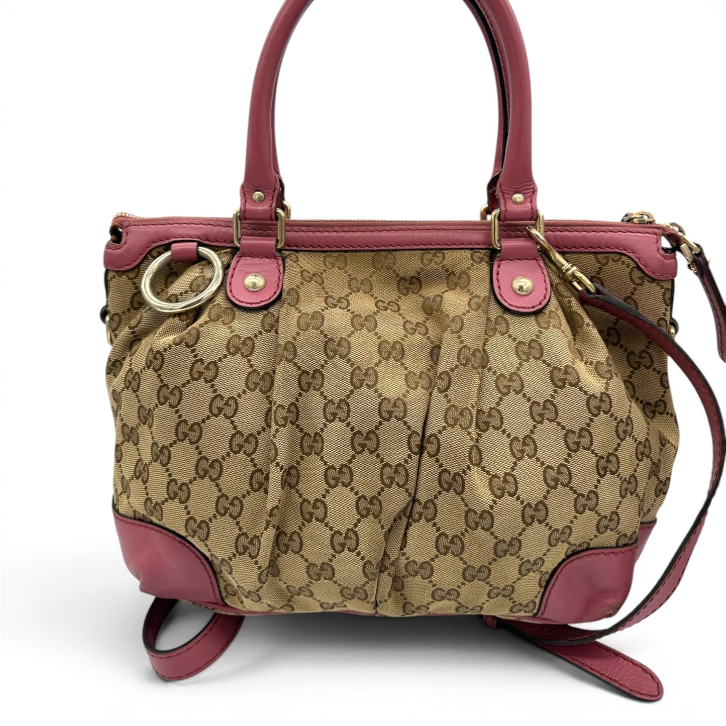 Vintage Gucci Sukey 2-Wege Mini Boston Tasche