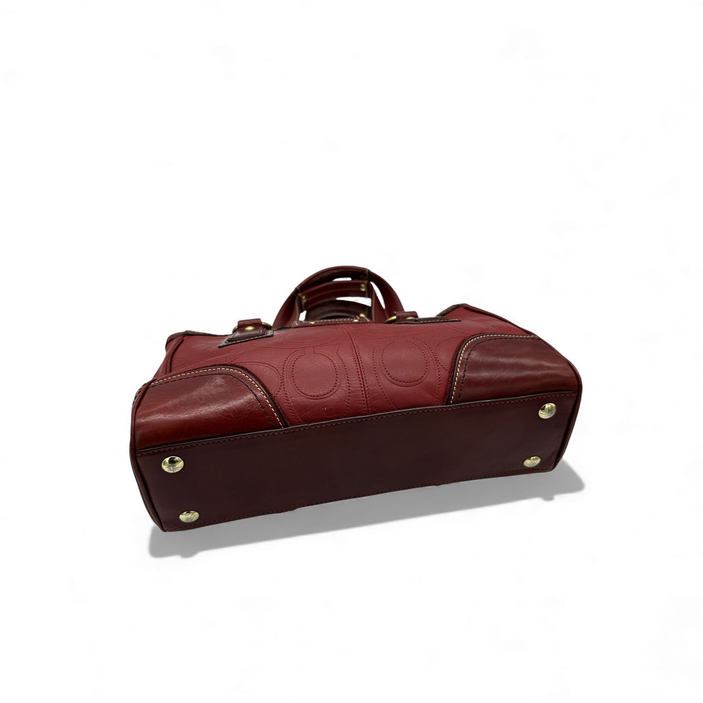 Vintage Coach 11330 Hamptons Turnlock Shoulder Bag