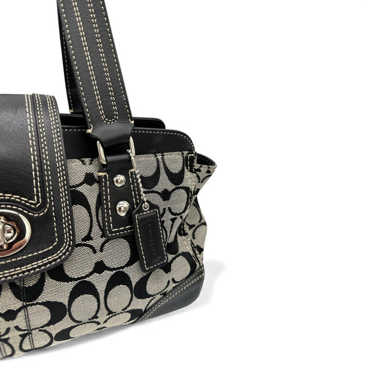 Vintage Coach F13975 Hamptons Carryall Shoulder Bag