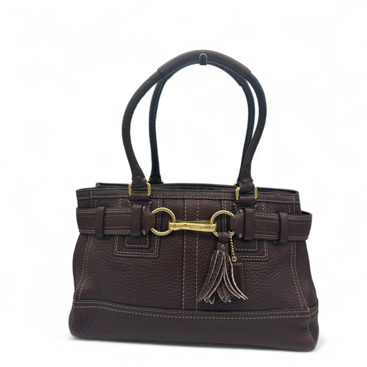 Vintage Coach 10212 Hampton Clip Handbag